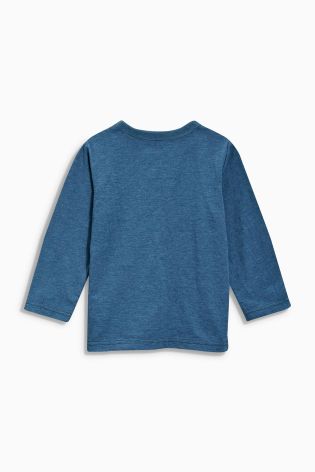Blue Appliqu&eacute; Boat T-Shirt (3mths-6yrs)
